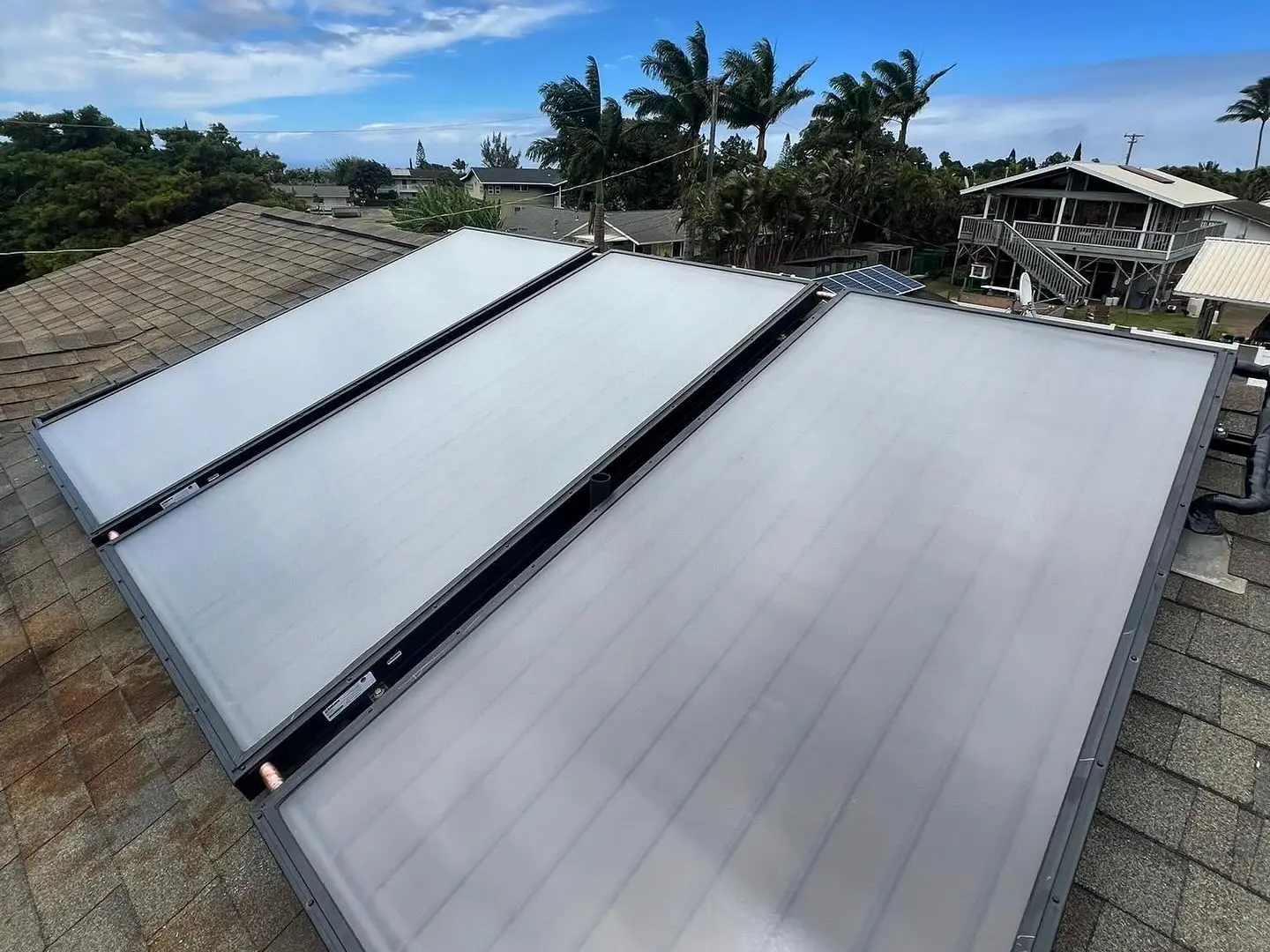 Roof Solar Installation